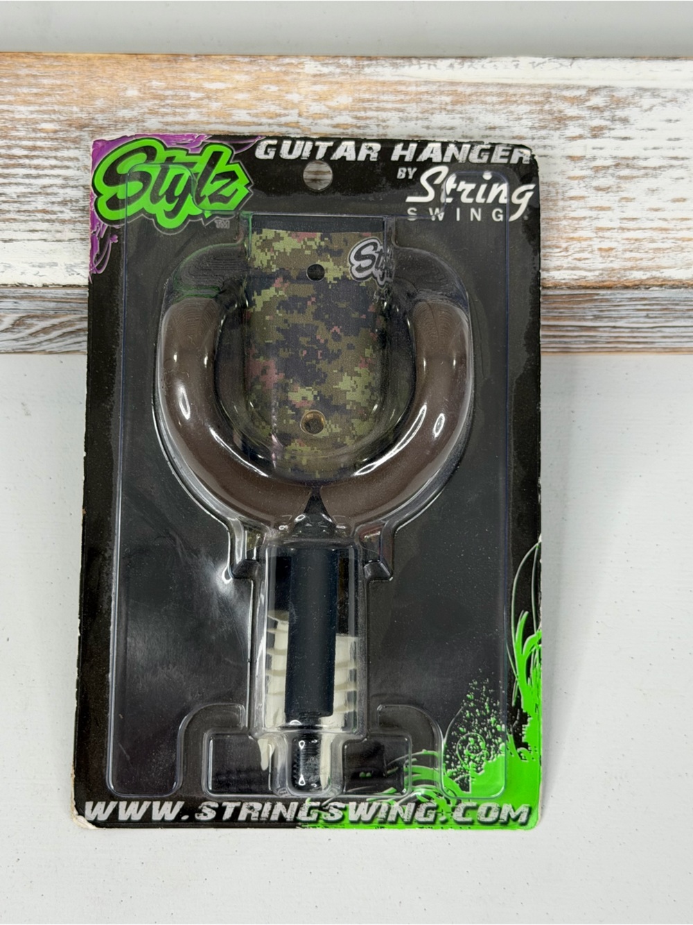 STRING SWING (STYLZ) Guitar Hanger "Digi Camo" Design-OS